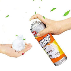 Multipurpose Bubble Foam Cleaner Kitchen Cleaner Spray Oil & Grease Stain Remover Chimney Cleaner Spray Bubble Cleaner(500 ml)