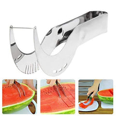 Angurello Stainless Steel Watermelon Fruit Dig Corer Cutter & Server