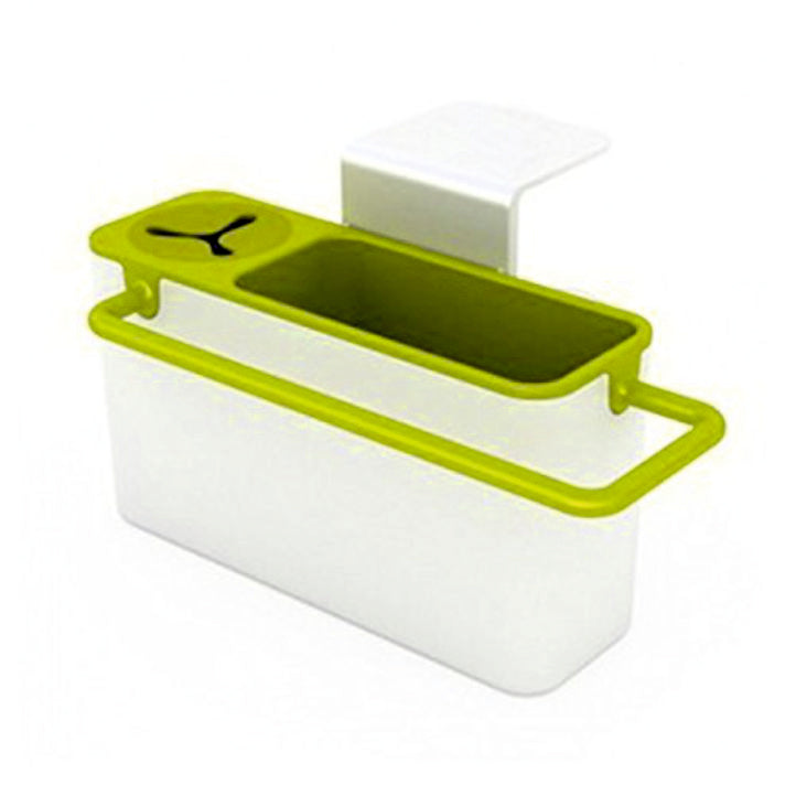 Sink AID JESOPB Tidy Self Draining Sink Caddy Kitchen Sink Sponge Storage Organizer Holder Basket