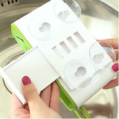 Sink AID JESOPB Tidy Self Draining Sink Caddy Kitchen Sink Sponge Storage Organizer Holder Basket