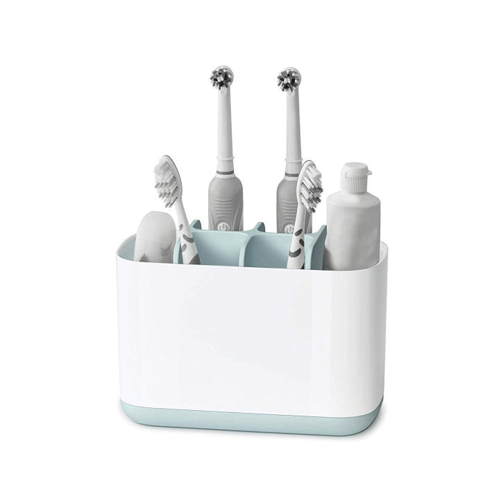 Toothbrush Caddy Bathroom Toothbrush Toothpaste Holders Organizer Container Stand Storage Box