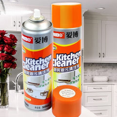 Multipurpose Bubble Foam Cleaner Kitchen Cleaner Spray Oil & Grease Stain Remover Chimney Cleaner Spray Bubble Cleaner(500 ml)