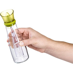 Oil Dispenser Bottle with Infuser Made of Glass, Oil Jar with Infuser, Oil Jar Bottle with Infuser