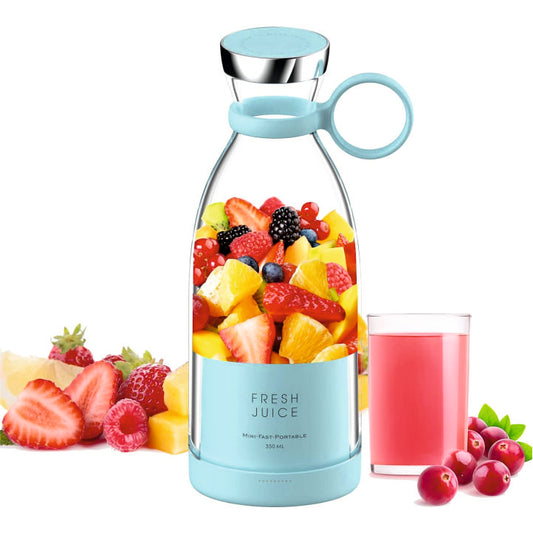 420ml Portable Juice Blender Bottle Mixer Fruit Juicer Maker Machine Electric USB Rechargeable Mini Grinder for Juices, Shakes and Smoothie