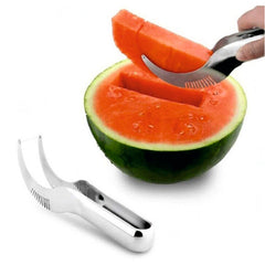 Angurello Stainless Steel Watermelon Fruit Dig Corer Cutter & Server