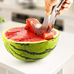 Angurello Stainless Steel Watermelon Fruit Dig Corer Cutter & Server