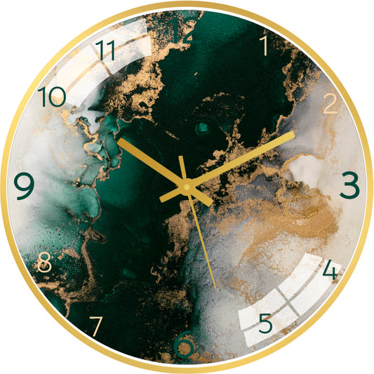 Marble Abstract Wall Clock