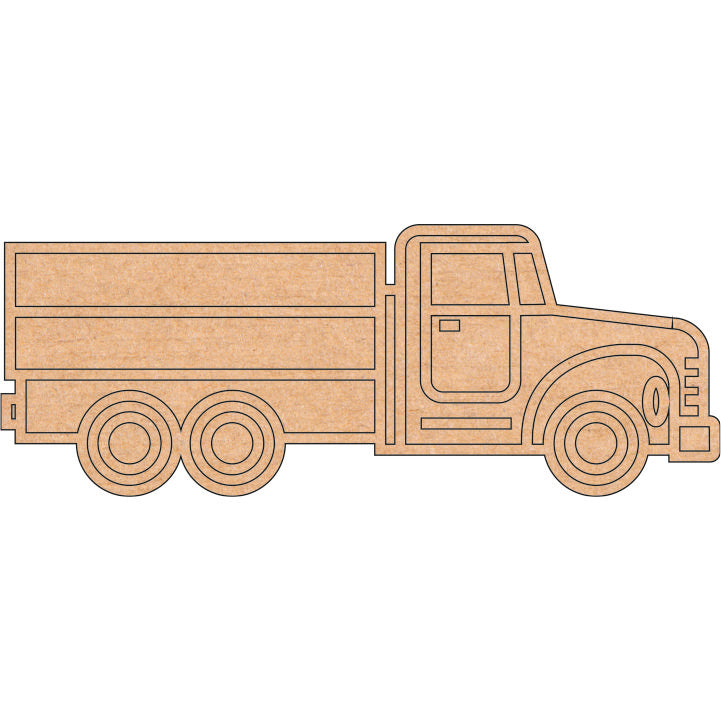 MDF Heavy Truck Car