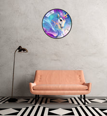 Beautiful Unicorn Wall Clock