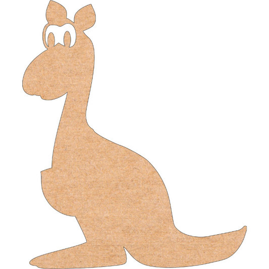 Mdf Kangaroo DIY Cutout