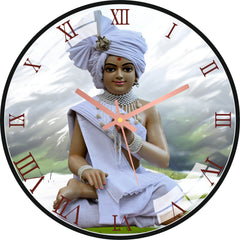 Ghanshyam Maharaj Wall Clock