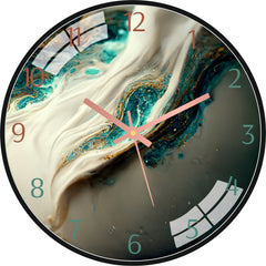 Liquide Abstract Wall Clock