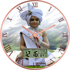 Ghanshyam Maharaj Wall Clock