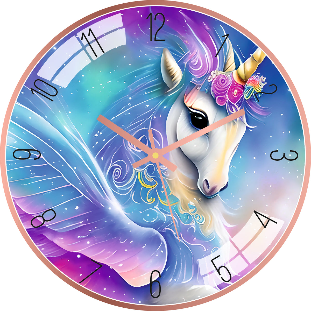 Beautiful Unicorn Wall Clock